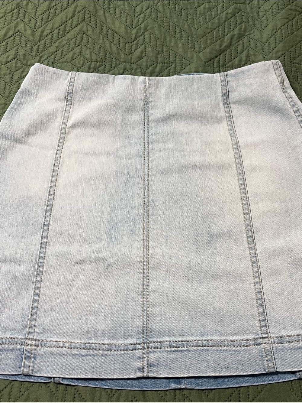 Wild Fable Light Wash Denim Skirt